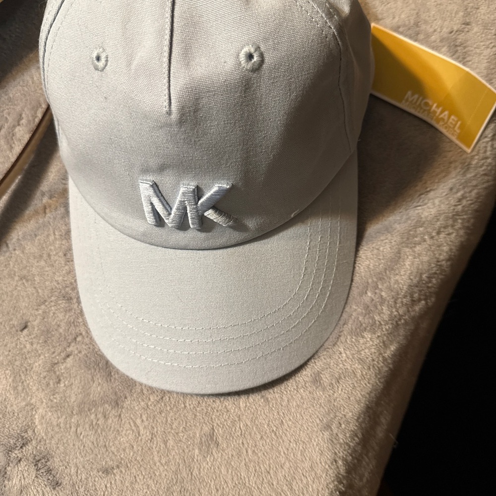 Michael Kors Light Gray Baseball Cap